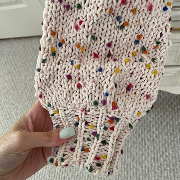 Vici Confetti Distressed Sweater - Picture 3 of 6